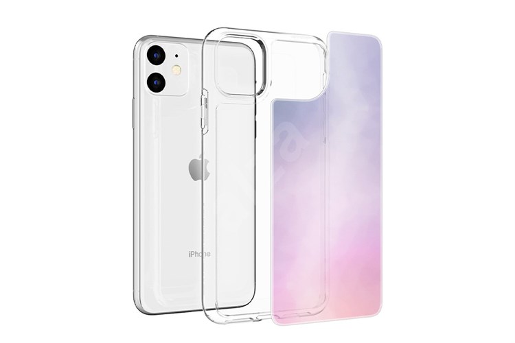 Ốp lưng iPhone 11 Silicone Spigen Crystal Hybrid Quartz Chính hãng Màu Trắng