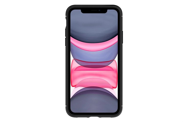 Ốp lưng iPhone 11 Nhựa dẻo Spigen Rugged Armor Màu Đen