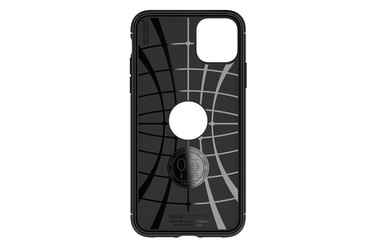 Ốp lưng iPhone 11 Nhựa dẻo Spigen Rugged Armor Màu Đen