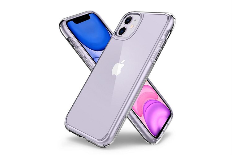 Ốp lưng iPhone 11 Silicone Spigen Quartz Hybrid Chính hãng Màu Trắng