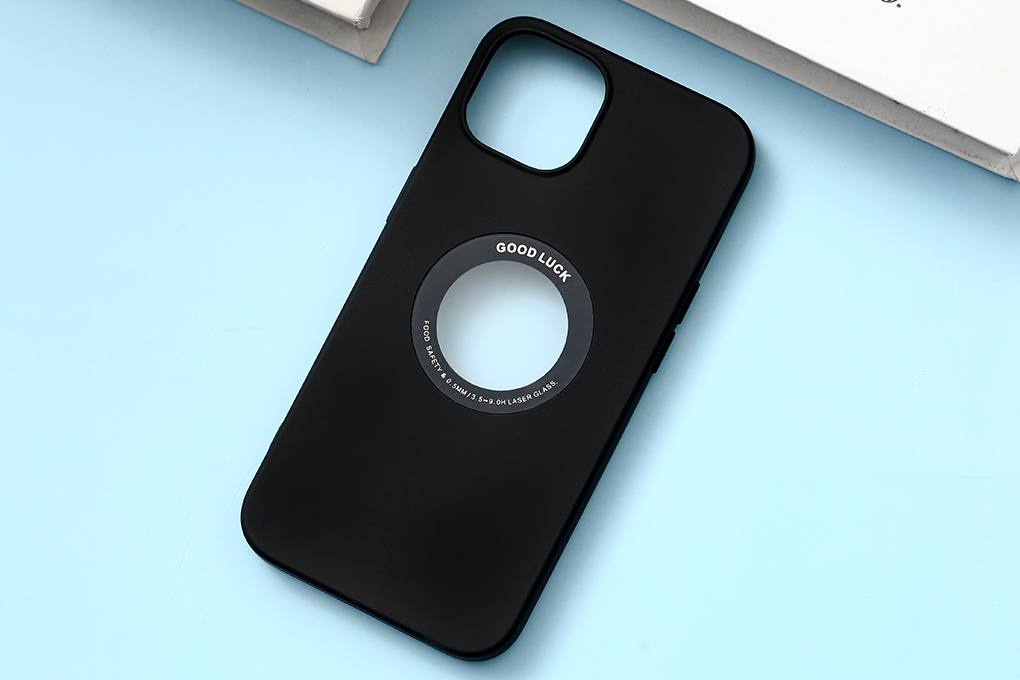 Ốp lưng iPhone 13 Nhựa dẻo Logo Show MEEKER Đen - giá rẻ