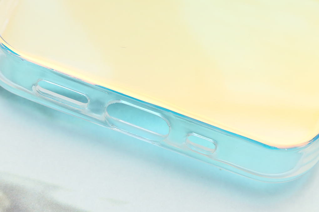 Ốp lưng iPhone 13 Mini Nhựa Dẻo Rainbow OSMIA