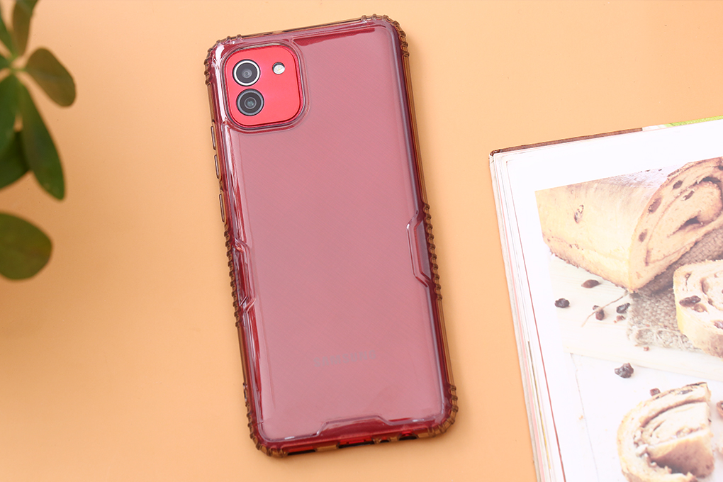 Ốp lưng Galaxy A03 Nhựa dẻo CARBONY JM