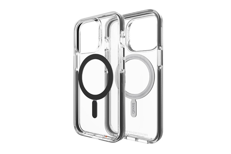 Ốp lưng Magsafe iPhone 13 Pro Silicone Gear4 Santa Cruz Snap Chính hãng Màu Trắng