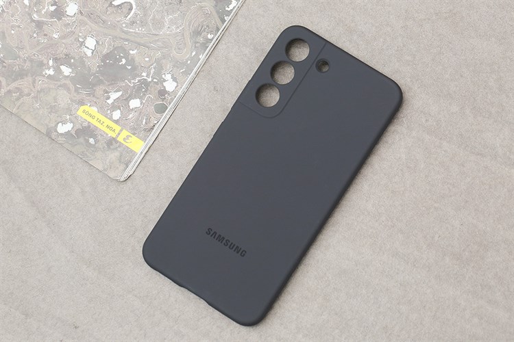 Ốp lưng Galaxy S22 Silicone Samsung Chính hãng Màu Đen