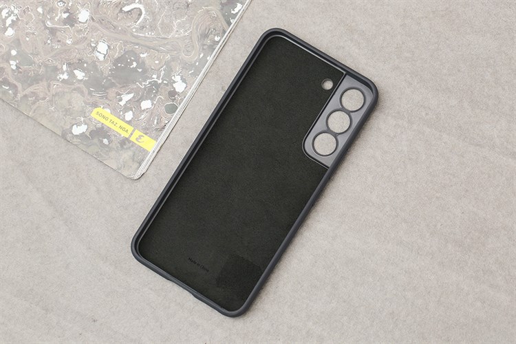Ốp lưng Galaxy S22 Silicone Samsung Chính hãng Màu Đen