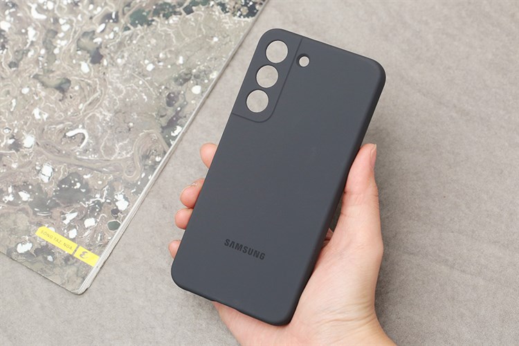 Ốp lưng Galaxy S22 Silicone Samsung Chính hãng Màu Đen