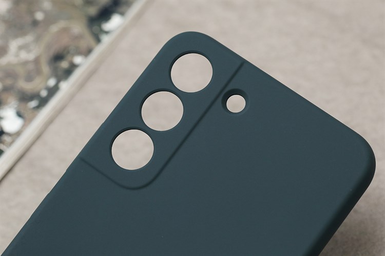 Ốp lưng Galaxy S22 Silicone Samsung Forest Chính hãng Màu Xanh lá đậm