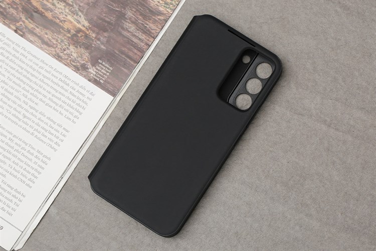 Bao da Smart Clear View Samsung Galaxy S22+ Chính hãng Màu Đen