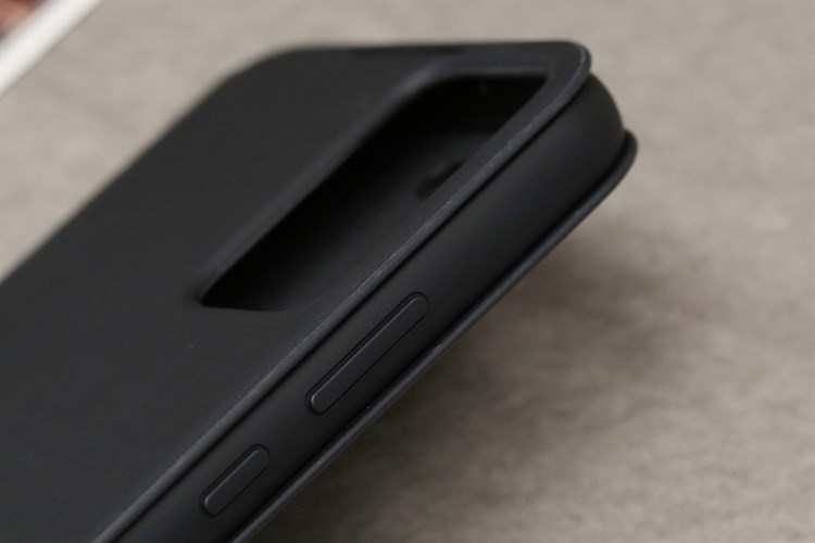 Bao da Smart Clear View Samsung Galaxy S22+ Chính hãng Màu Đen