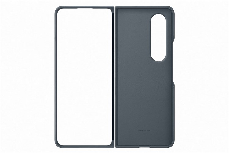 Bao da nắp gập Galaxy Z Fold4 Samsung Chính hãng Màu Xanh