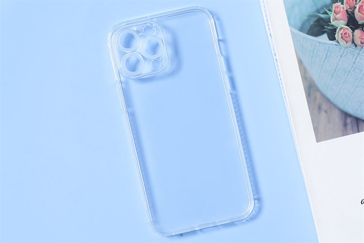 Ốp lưng iPhone 13 Pro Max Nhựa dẻo Wheel TPU JM Màu Trắng
