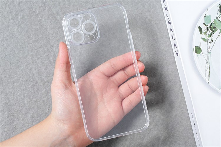 Ốp lưng iPhone 13 Pro Max Nhựa dẻo Wheel TPU JM Màu Trắng