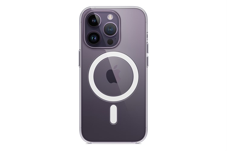 Ốp lưng Magsafe iPhone 14 Pro Nhựa trong Apple MPU63 Chính hãng Màu Trắng