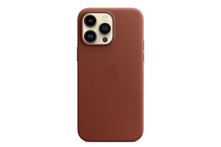 Ốp lưng Magsafe iPhone 14 Pro Max Da Apple MPPQ3 Chính hãng Màu Nâu