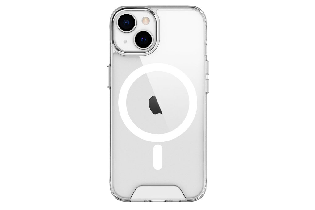 Ốp lưng Magsafe iPhone 14 Silicone Jinya Chính hãng Màu Trắng