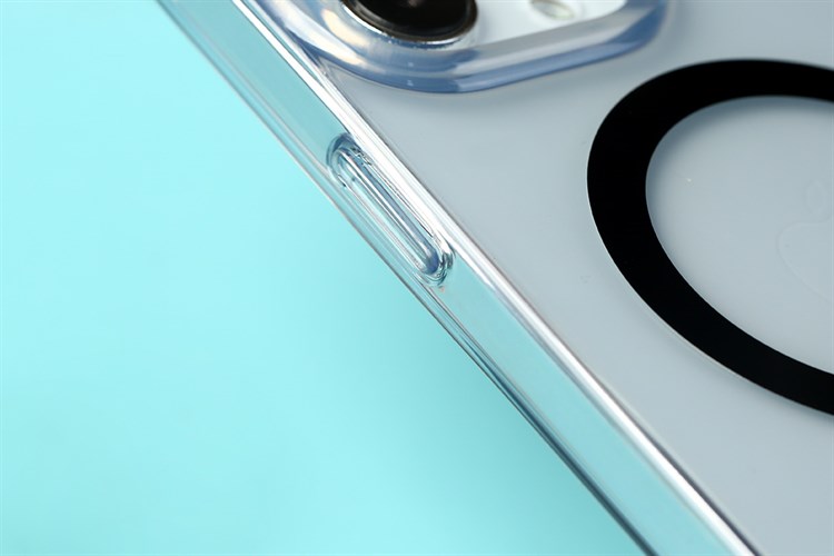 Ốp lưng Magsafe iPhone 14 Pro Max Nhựa cứng viền dẻo Kingxbar Màu Xanh Dương