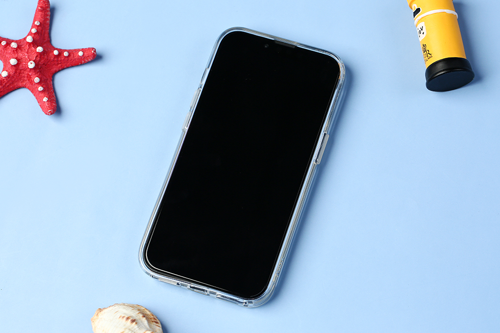 Ốp lưng cho iPhone 14 Nhựa dẻo UniQ Hybrid Air Fender Màu Trắng
