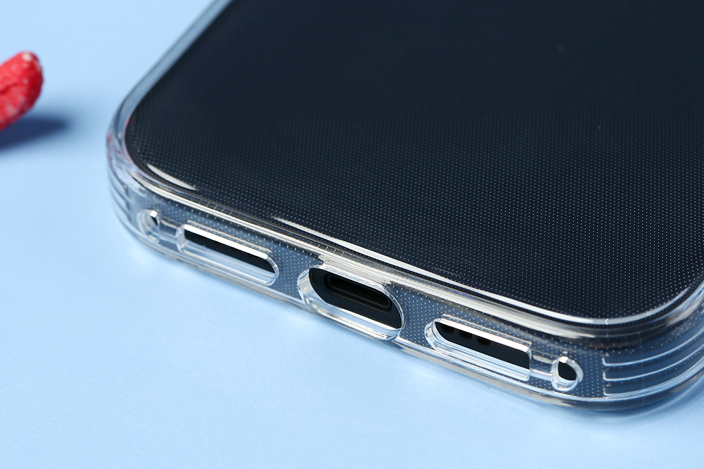 Ốp lưng cho iPhone 14 Nhựa dẻo UniQ Hybrid Air Fender Màu Trắng
