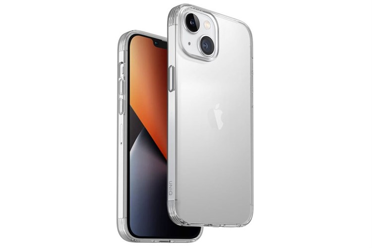 Ốp lưng iPhone 14 Plus Nhựa dẻo UniQ Hybrid Air Fender Chính hãng Màu Trắng