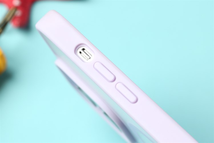 Ốp lưng Magsafe cho iPhone 14 Pro Max Nhựa cứng viền dẻo Laut Huex Màu Tím