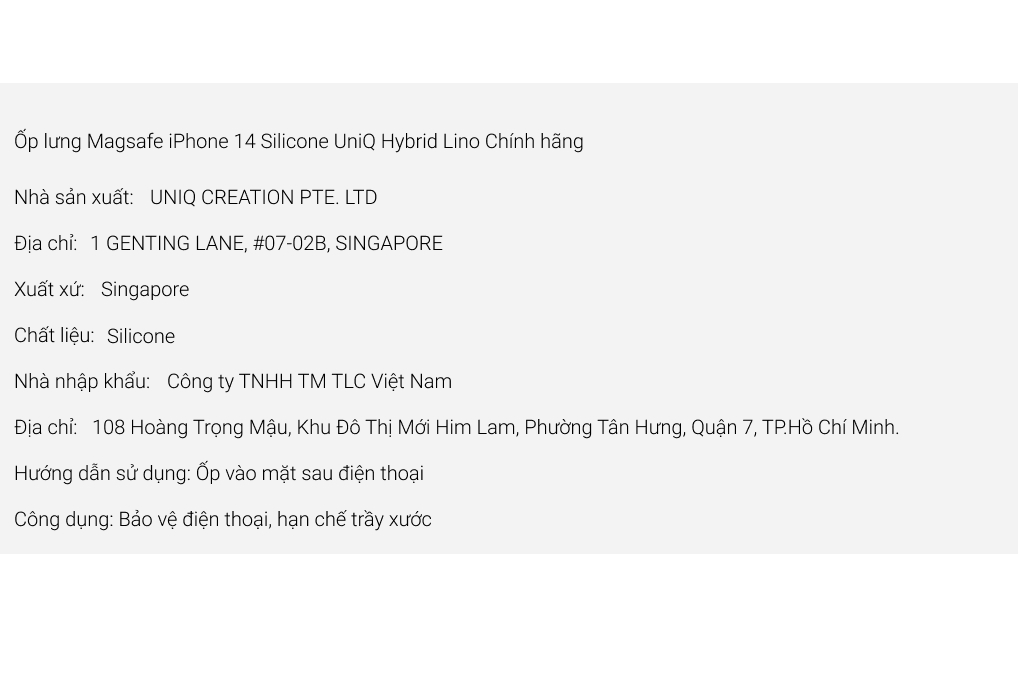 Ốp lưng Magsafe iPhone 14 Silicone UniQ Hybrid Lino Chính hãng Màu Hồng