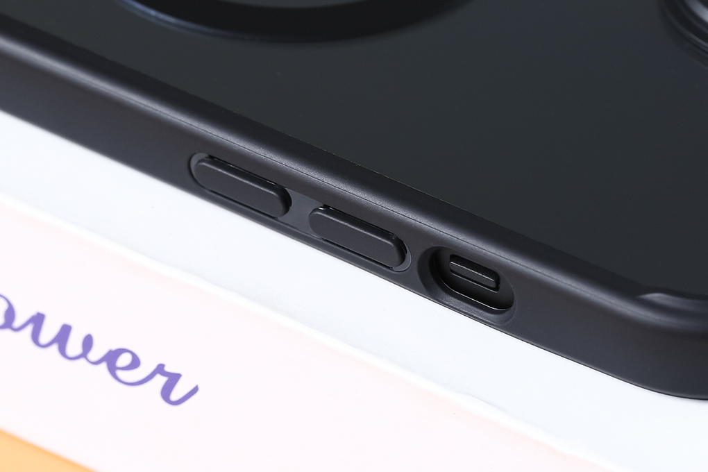 Ốp lưng MagSafe iPhone 14 Plus Nhựa cứng viền dẻo FREELANDER I JM Màu Đen