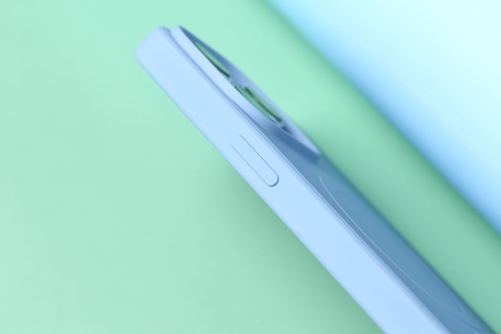 Ốp lưng Magsafe iPhone 14 Pro Max Candy Silicone JM Màu Xanh dương nhạt