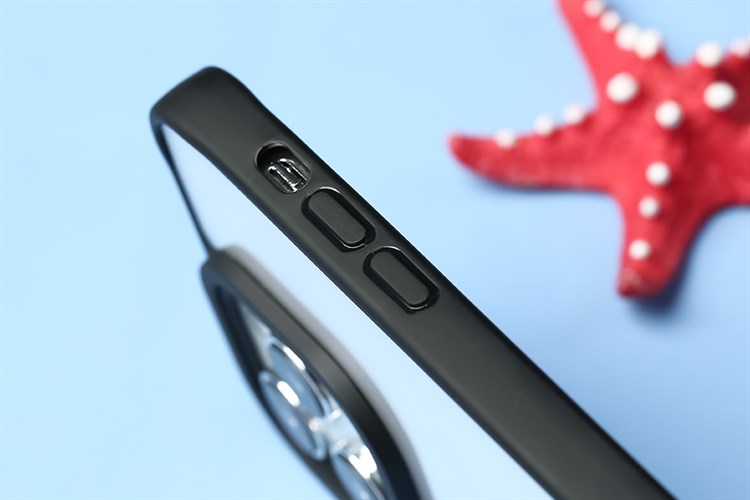 Ốp lưng iPhone 14 Pro Max Nhựa cứng viền dẻo BIG EYE JM Màu Đen