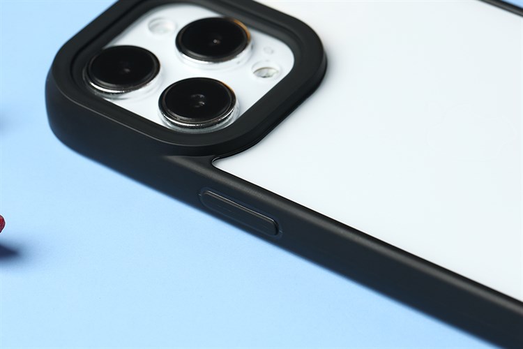 Ốp lưng iPhone 14 Pro Max Nhựa cứng viền dẻo BIG EYE JM Màu Đen