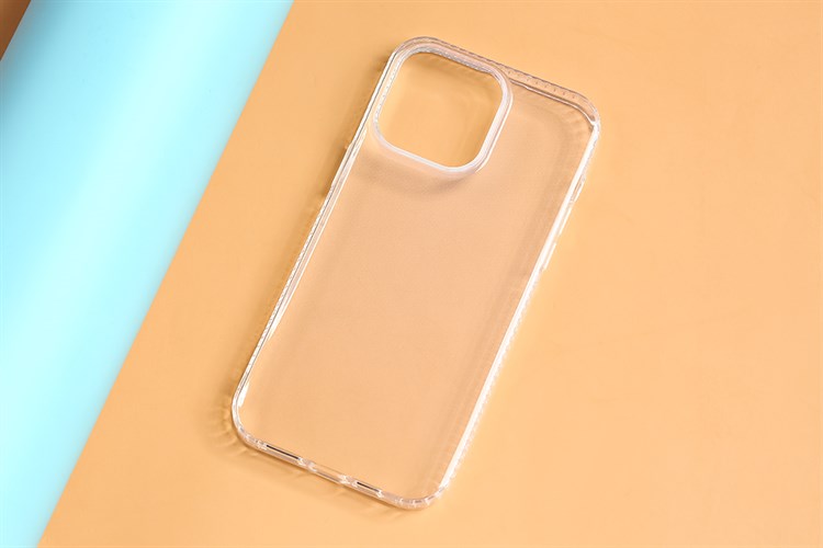 Ốp lưng iPhone 14 Pro Max Nhựa dẻo DUCTH TPU JM Màu Trắng