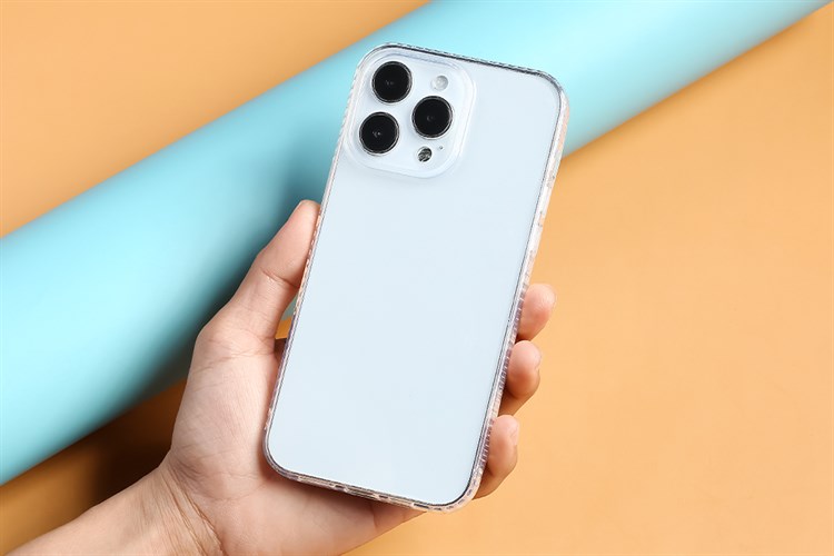 Ốp lưng iPhone 14 Pro Max Nhựa dẻo DUCTH TPU JM Màu Trắng