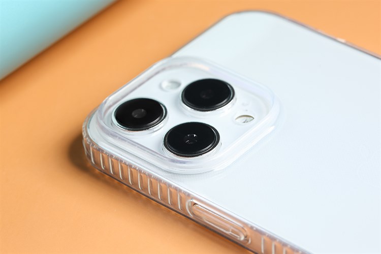 Ốp lưng iPhone 14 Pro Max Nhựa dẻo DUCTH TPU JM Màu Trắng