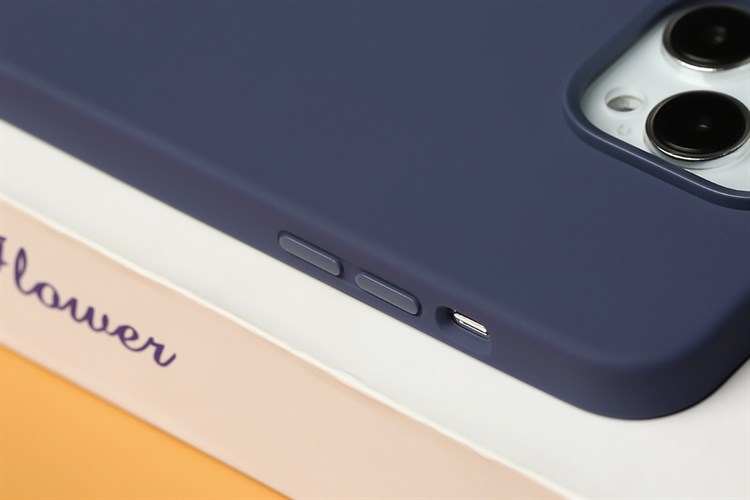 Ốp lưng iPhone 14 Pro Max Silicone UniQ Hybrid Lino Chính hãng Màu Tím