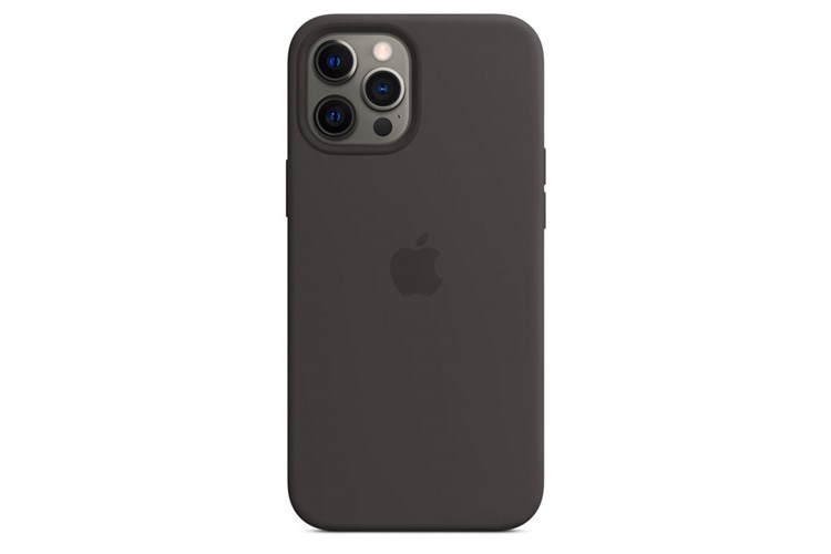 Ốp lưng MagSafe iPhone 12 Pro Max Silicone Apple MHLG3 Chính hãng Màu Đen
