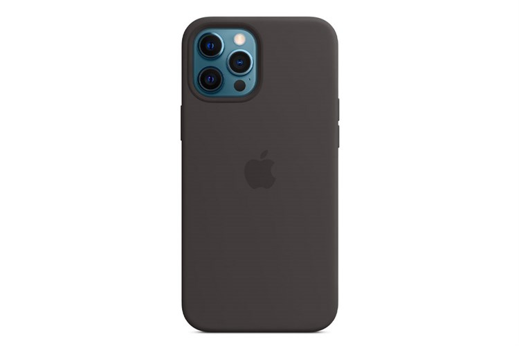 Ốp lưng MagSafe iPhone 12 Pro Max Silicone Apple MHLG3 Chính hãng Màu Đen
