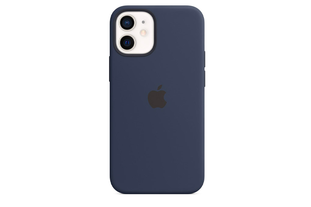 Ốp lưng MagSafe iPhone 12 mini Silicone Apple MHKU3 Chính hãng Màu Xanh Navy