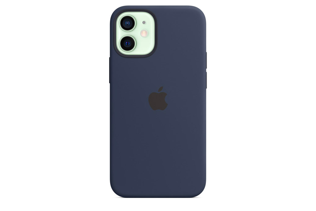 Ốp lưng MagSafe iPhone 12 mini Silicone Apple MHKU3 Chính hãng Màu Xanh Navy