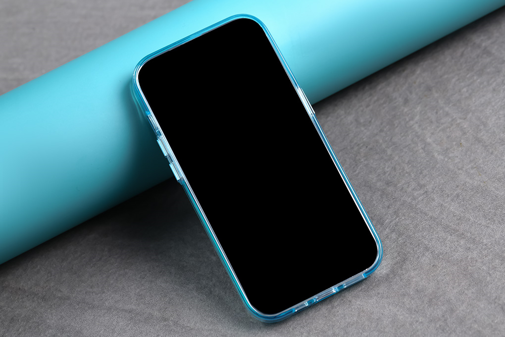 Ốp lưng iPhone 14 Pro Max Nhựa cứng viền dẻo TGVIS Jelly Chính hãng Màu Xanh dương nhạt