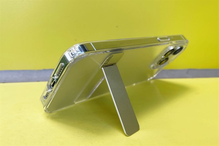 Ốp lưng iPhone 14 Pro Nhựa cứng viền dẻo TGVIS Stand Chính hãng Màu Trắng