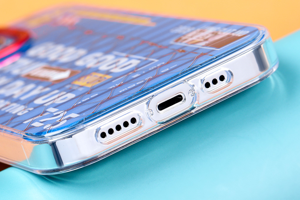 Ốp lưng iPhone 14 Pro Max Nhựa cứng viền dẻo TGVIS hàng rào Chính hãng Màu Xanh Dương