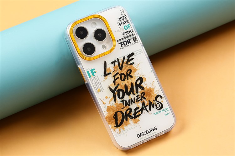 Ốp lưng iPhone 14 Pro Max Nhựa cứng viền dẻo TGVIS Chính hãng Màu Trắng