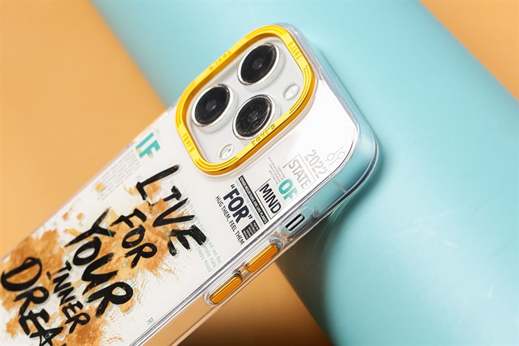 Ốp lưng iPhone 14 Pro Max Nhựa cứng viền dẻo TGVIS Chính hãng Màu Trắng