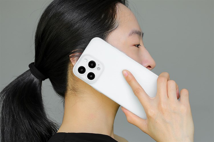 Ốp lưng iPhone 14 Pro Max Nhựa dẻo siêu mỏng ULTRA TPU JM Màu Trắng