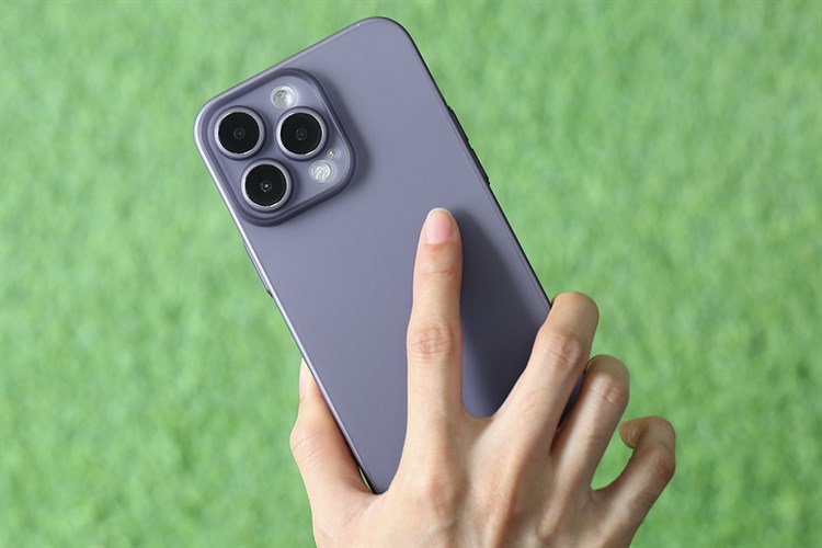 Ốp lưng iPhone 14 Pro Max Nhựa dẻo siêu mỏng ULTRA TPU JM Màu Tím nhạt