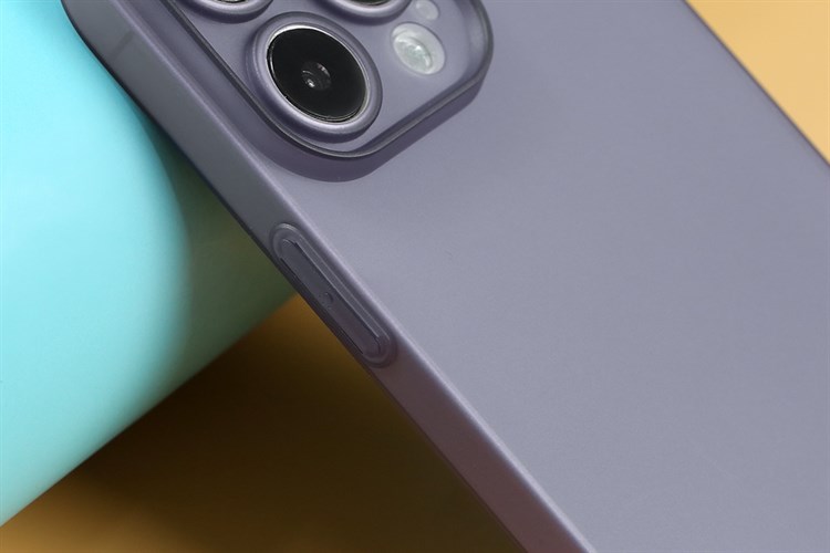 Ốp lưng iPhone 14 Pro Max Nhựa dẻo siêu mỏng ULTRA TPU JM Màu Tím nhạt