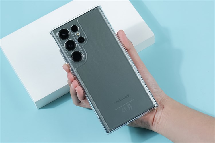 Ốp lưng Galaxy S23 Ultra Nhựa dẻo ARAREE FLEXIELD Màu Trắng