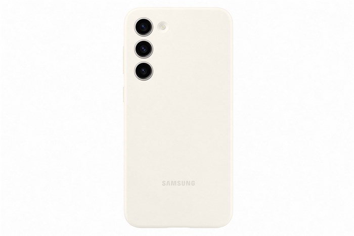 Ốp lưng Galaxy S23+ Silicone Samsung Chính hãng Màu Hồng Kem