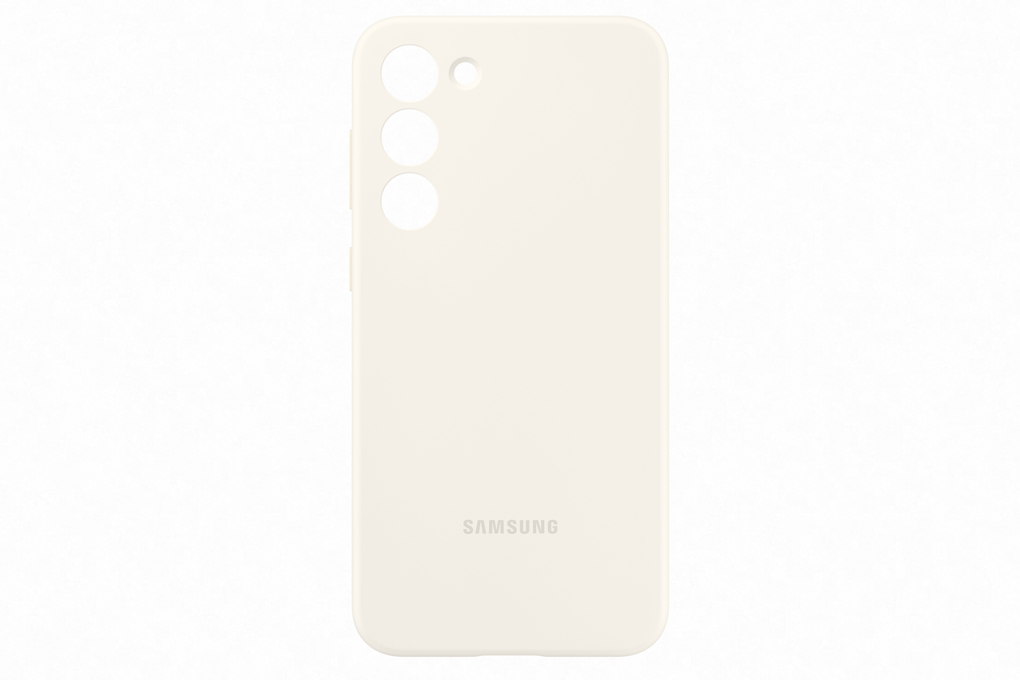 Ốp lưng Galaxy S23+ Silicone Samsung Chính hãng Màu Hồng Kem