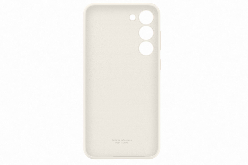 Ốp lưng Galaxy S23+ Silicone Samsung Chính hãng Màu Hồng Kem